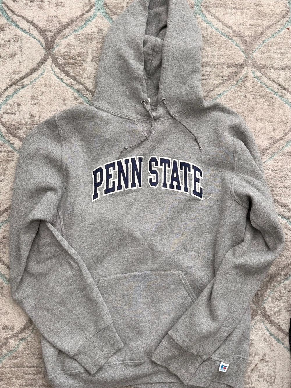 Penn State Gray Crewneck Hoodie - Collegiate Pullover from Boathouse size M